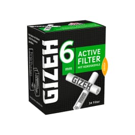 Gizeh Active Filter 6mm 34Stk.
