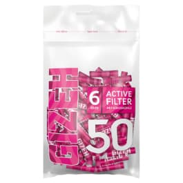 Gizeh Active Filter 6mm 50Stk. Pink