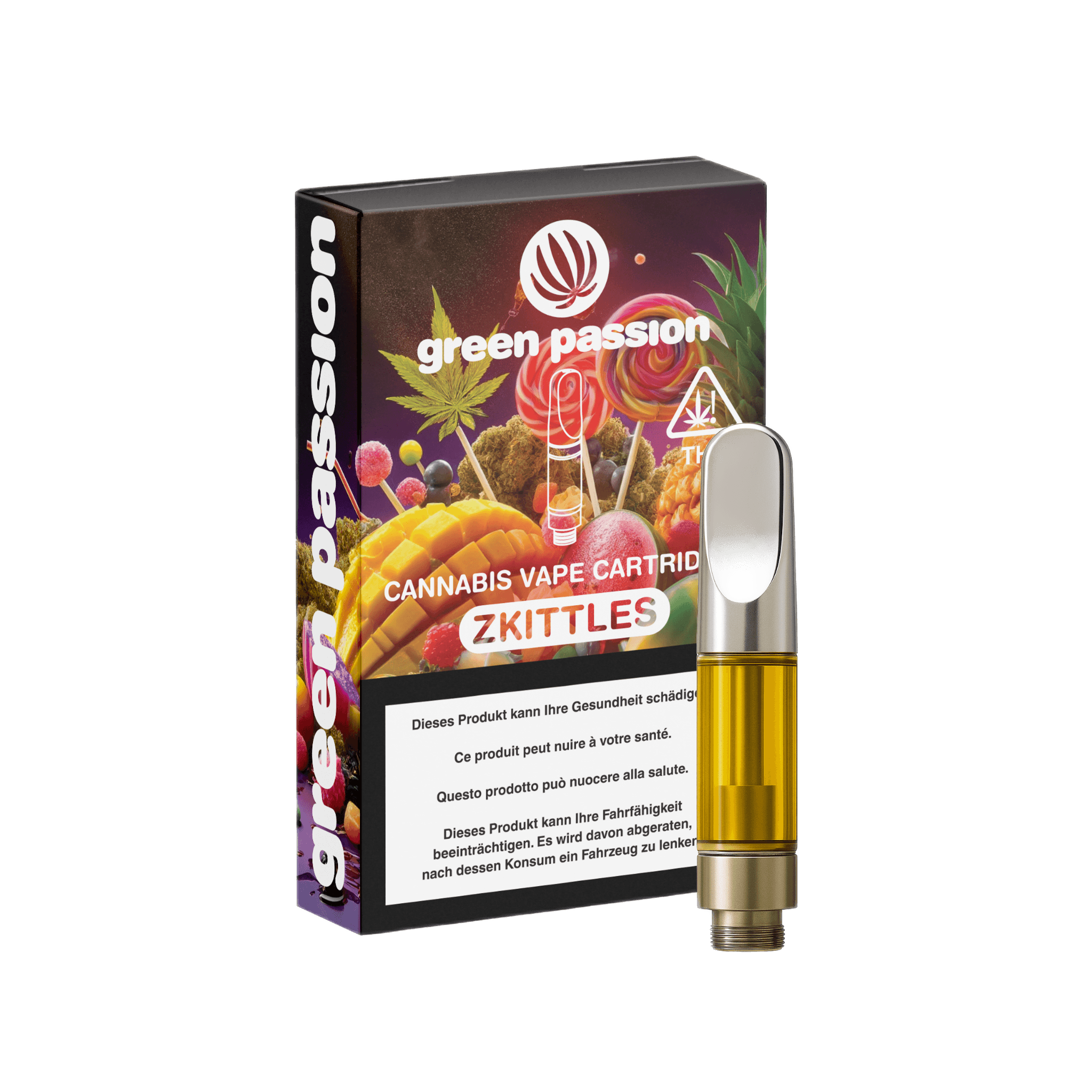 CBD Vape Cartridge Zkittles 1ml 55% CBD