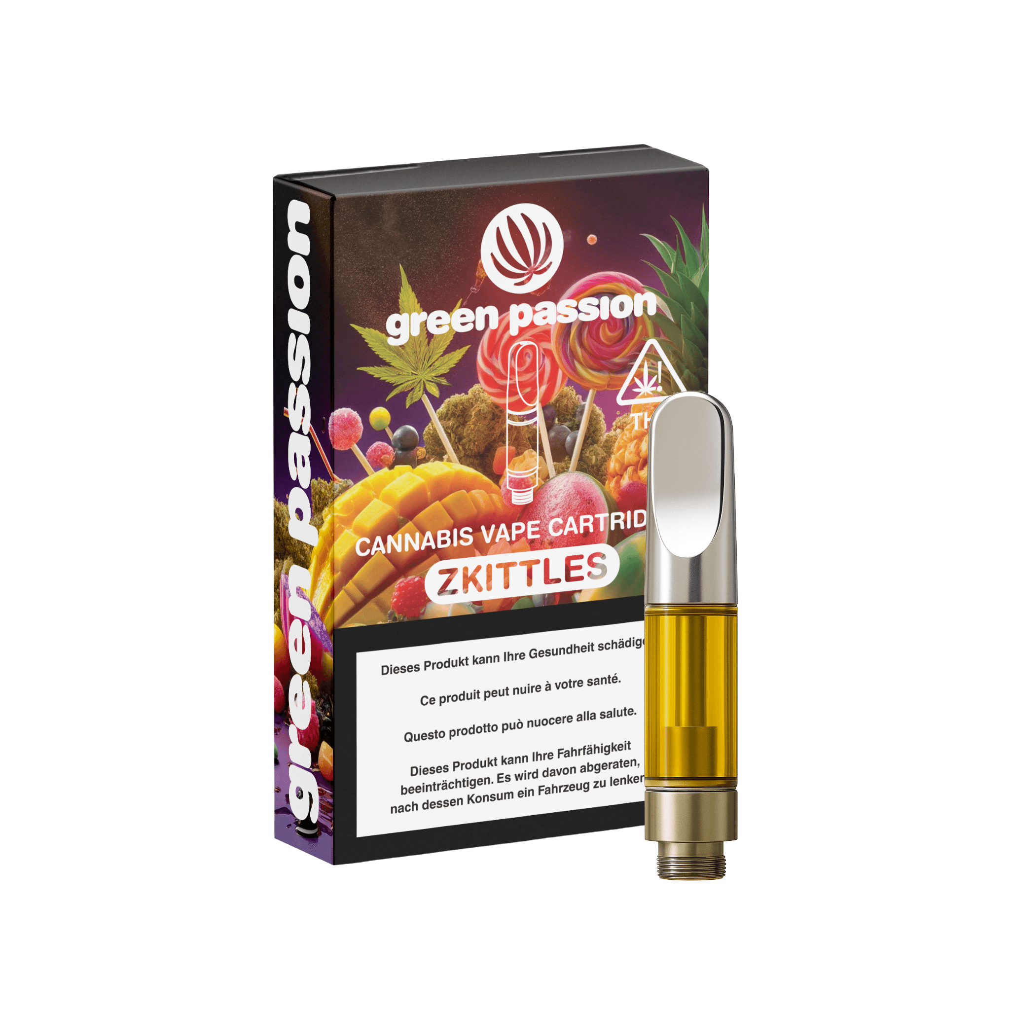 CBD Vape Cartridge Zkittles 1ml 55% CBD