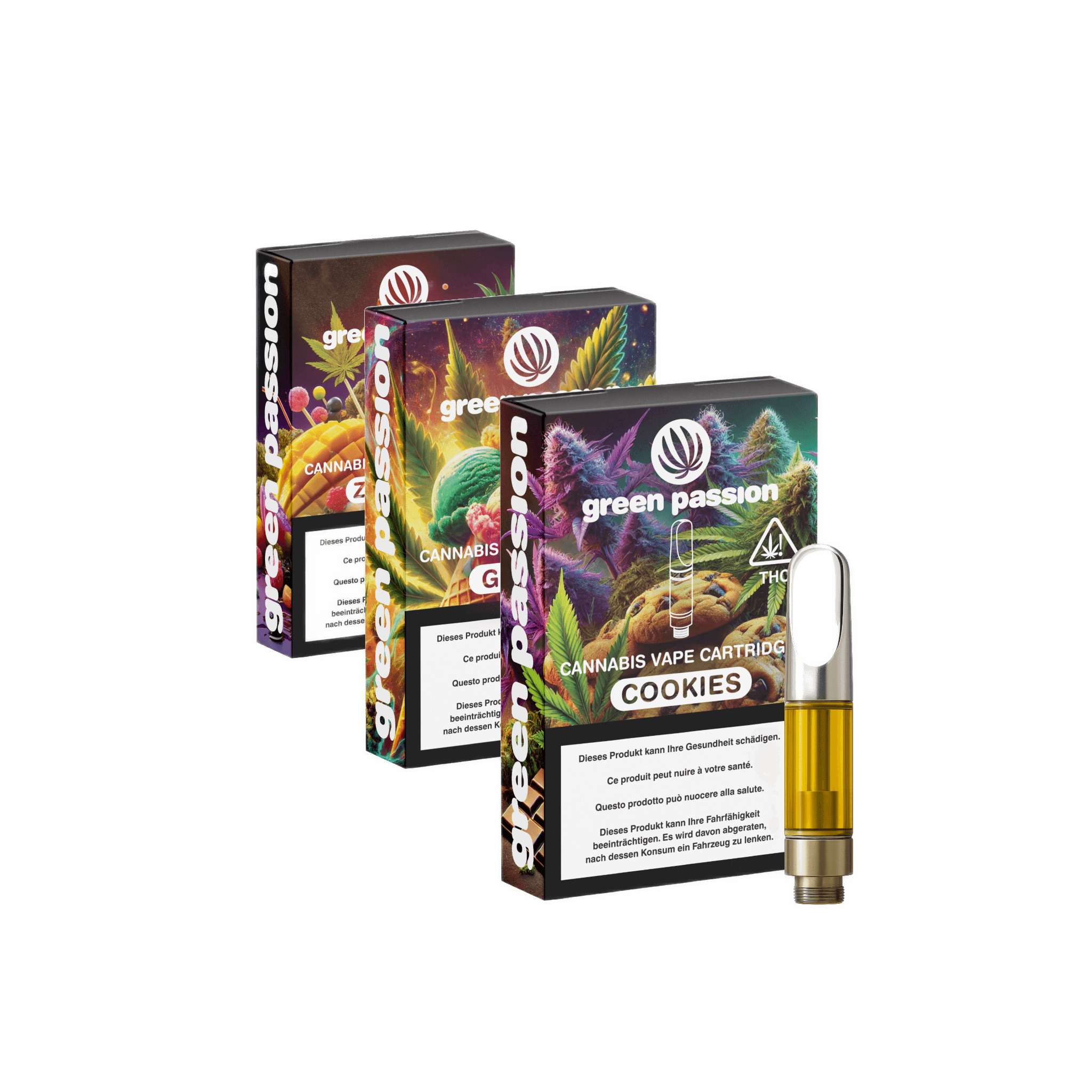 CBD Vape Cartridges Set