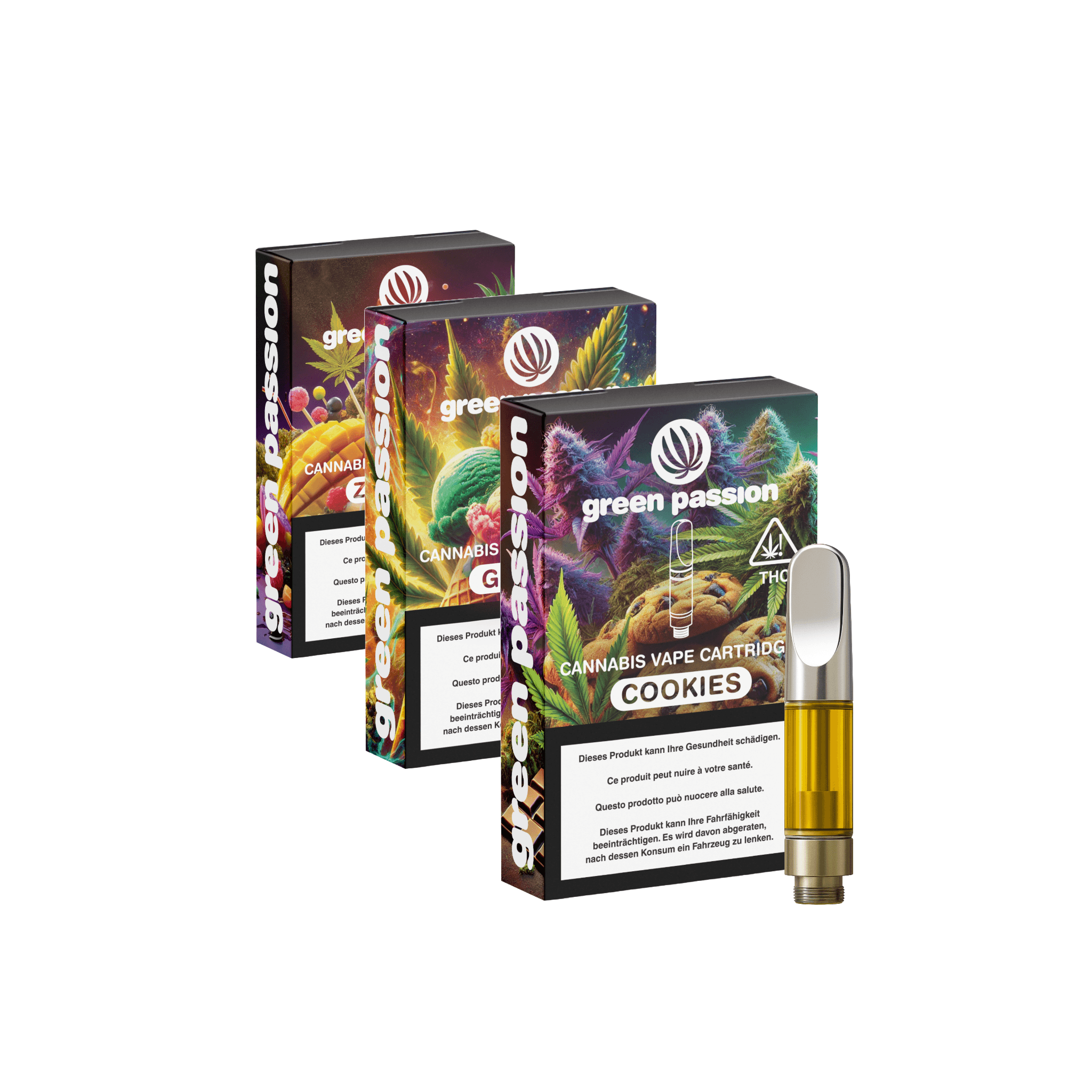 CBD Vape Cartridges Set