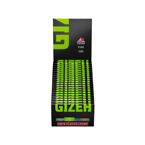 Gizeh Double Window Papers Fine Black