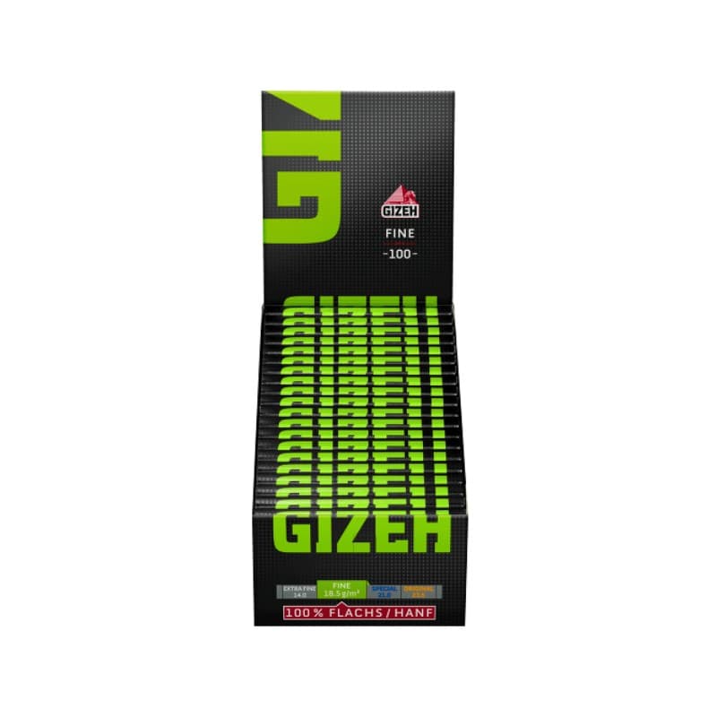 Gizeh Double Window Papers Fine Black