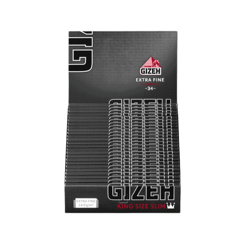 Gizeh Papers King Size Slim Black
