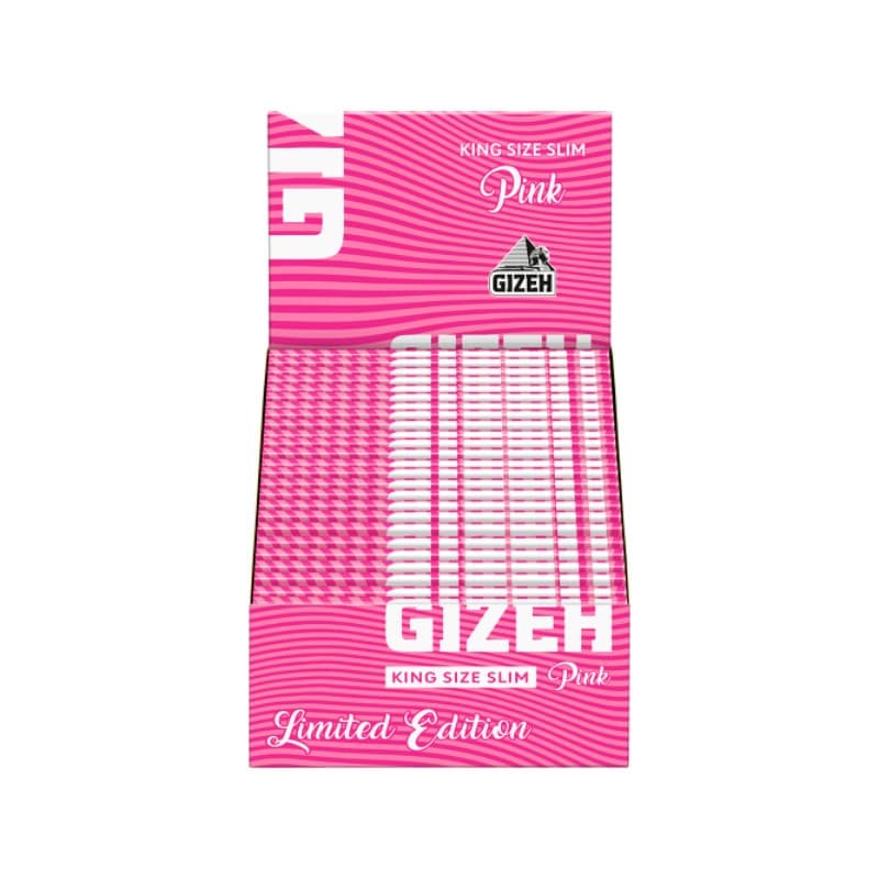 Gizeh Papers King Size Slim Pink