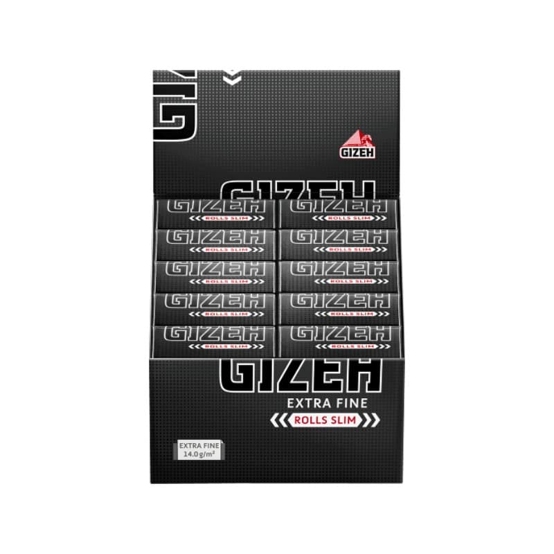 Gizeh Rolls Slim Black