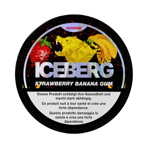 Iceberg Strawberry Banana Gum