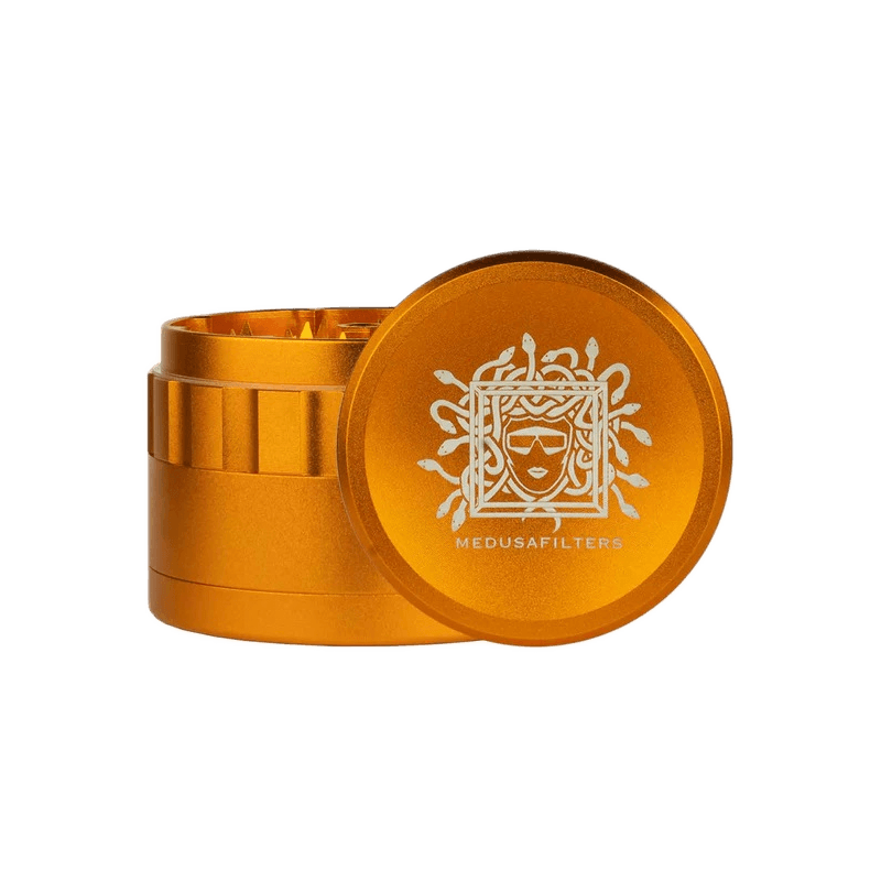 Medusa Ceramic Grinder 64mm 4 Teilig Orange