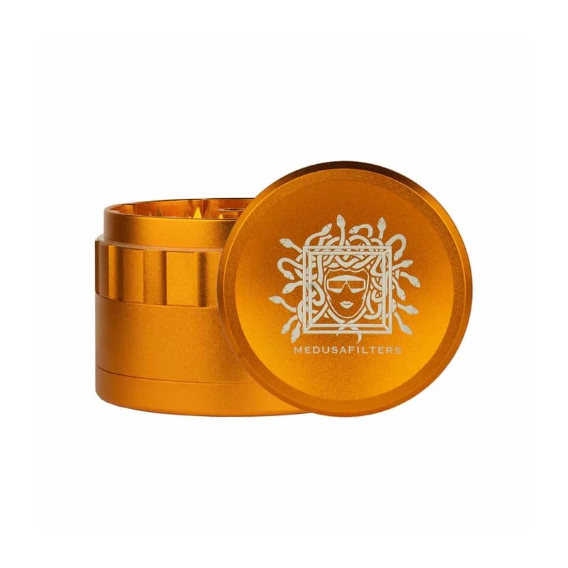 Medusa Ceramic Grinder 64mm 4 Teilig Orange