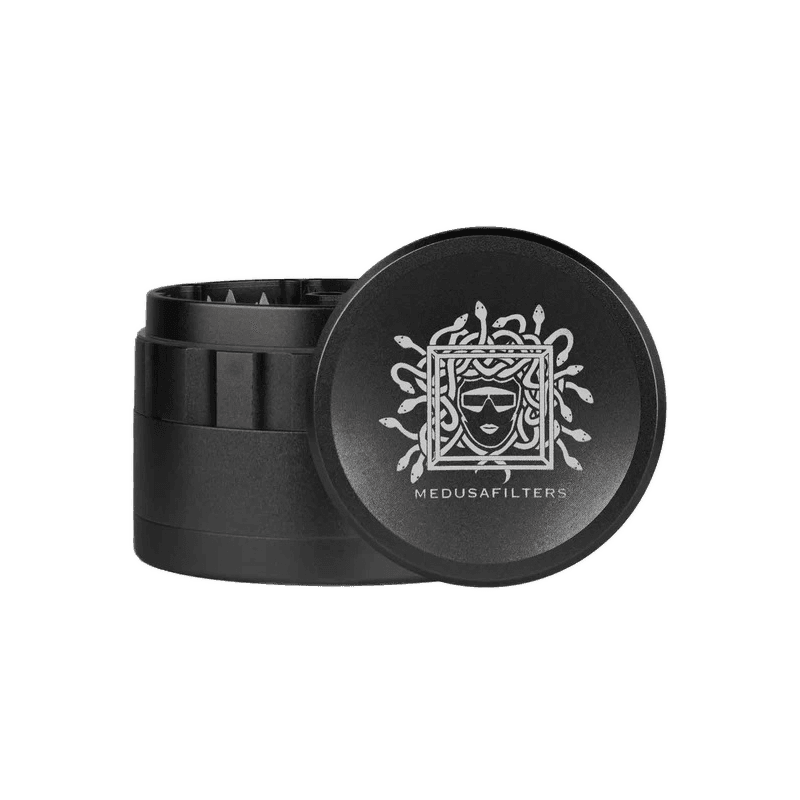 Medusa Ceramic Grinder 64mm 4 Teilig Schwarz