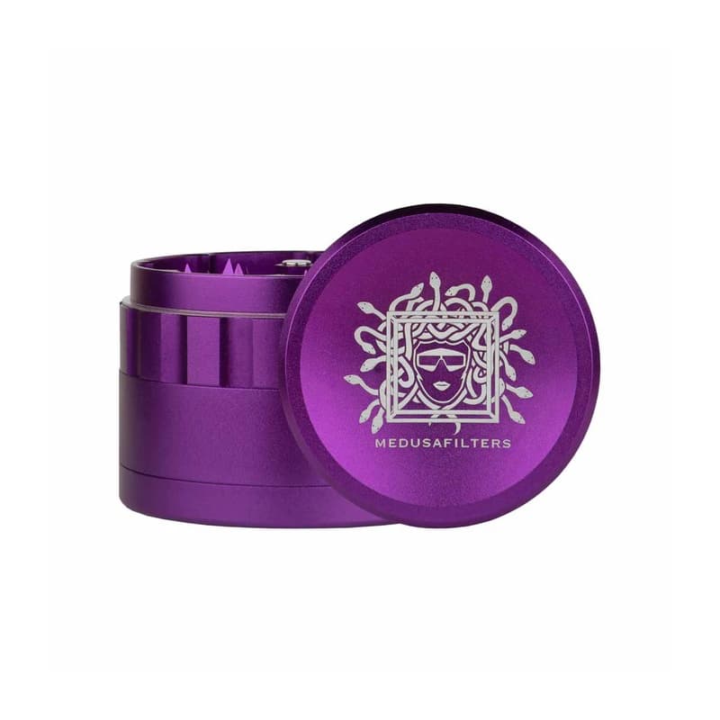 Medusa Ceramic Grinder 64mm 4 Teilig Violett