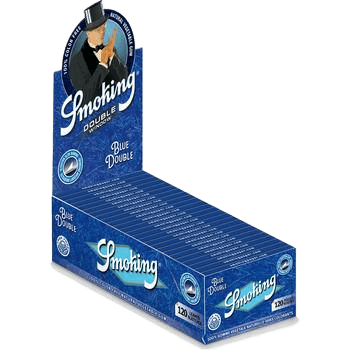 Smoking Double Window Papers Blau