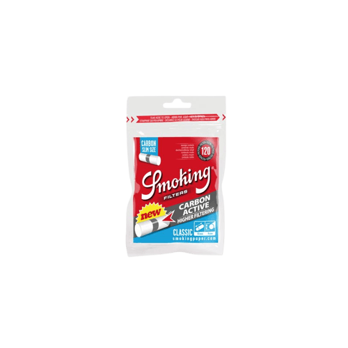 Smoking Slim Filter Classic Aktivkohle