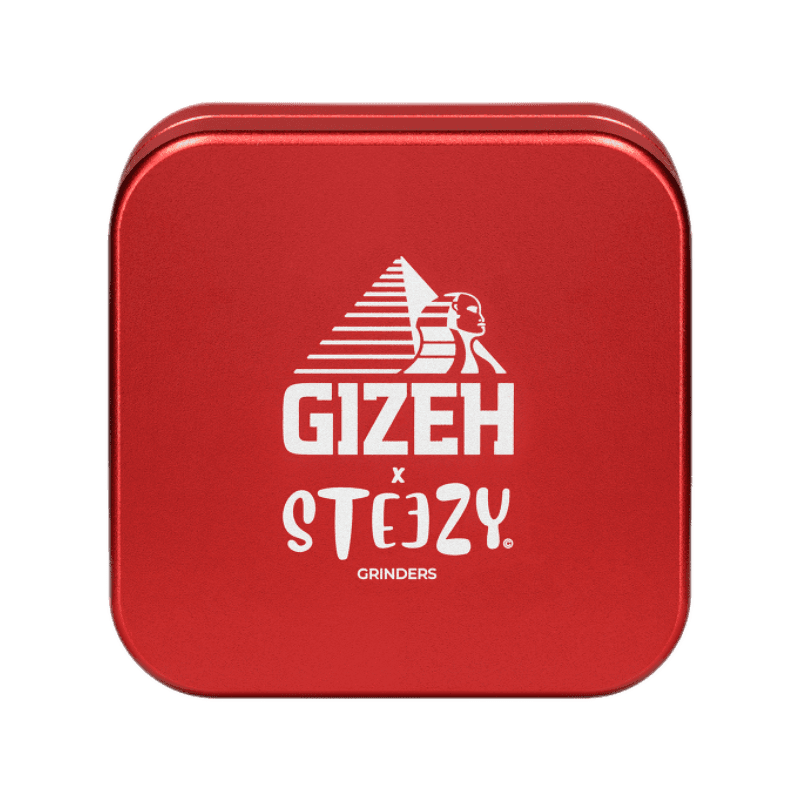 Steezy Alu Grinder 55mm Rot