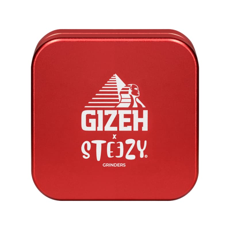Steezy Alu Grinder 55mm Rot